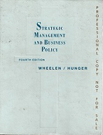 Strategic Management and Business Policy 