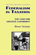 Federalism in Taxation