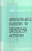 Administrative Barriers to Business Activities