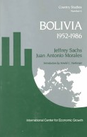 Bolivia: 1952-1986