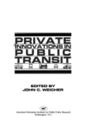 Private Innovations in Public Transit