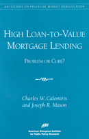 High Loan-to-Value Mortgage Lending