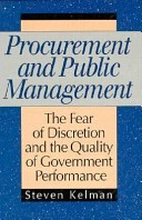 Procurement and Public Management