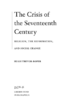 The Crisis of the Seventeenth Century 