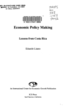 Economic Policy Making