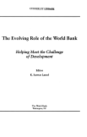 The Evolving Role of the World Bank